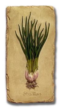 Shallots Kitchen Plaque