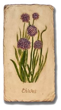 Chives Wall Plaque