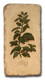 Bay Leaves Wall Plaque
