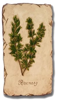 Rosemary Wall Plaque