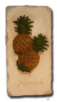Pineapples Wall Plaque