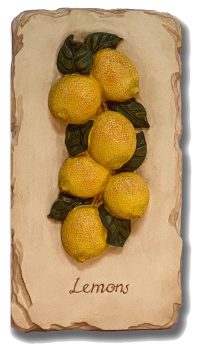 Lemons Wall Plaque