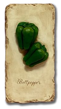 Bell Peppers Wall Plaque
