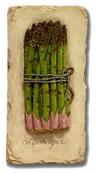 Asparagus Wall Plaque
