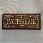 Patisserie Wall Plaque