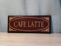 Cafe Latte Wall Plaque