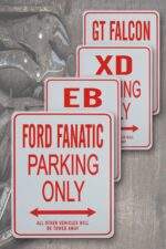 AUSSIE FORD FANS - Miniature Fun Parking Signs