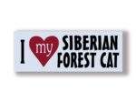 I Love My SIBERIAN FOREST CAT