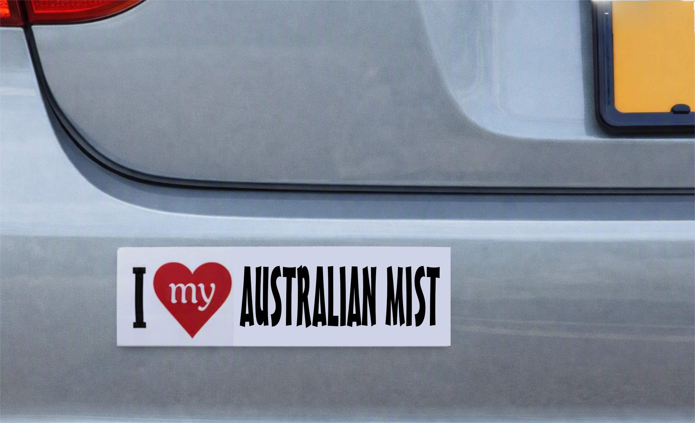 AUSTRALIAN MIST Cat Sticker – Waterproof Vinyl Bumper & Bottle Decal - Image 3