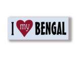 Bengal Sticker