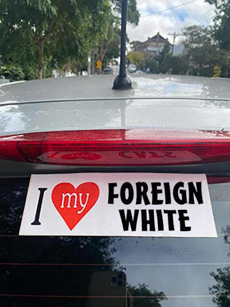 FOREIGN WHITE