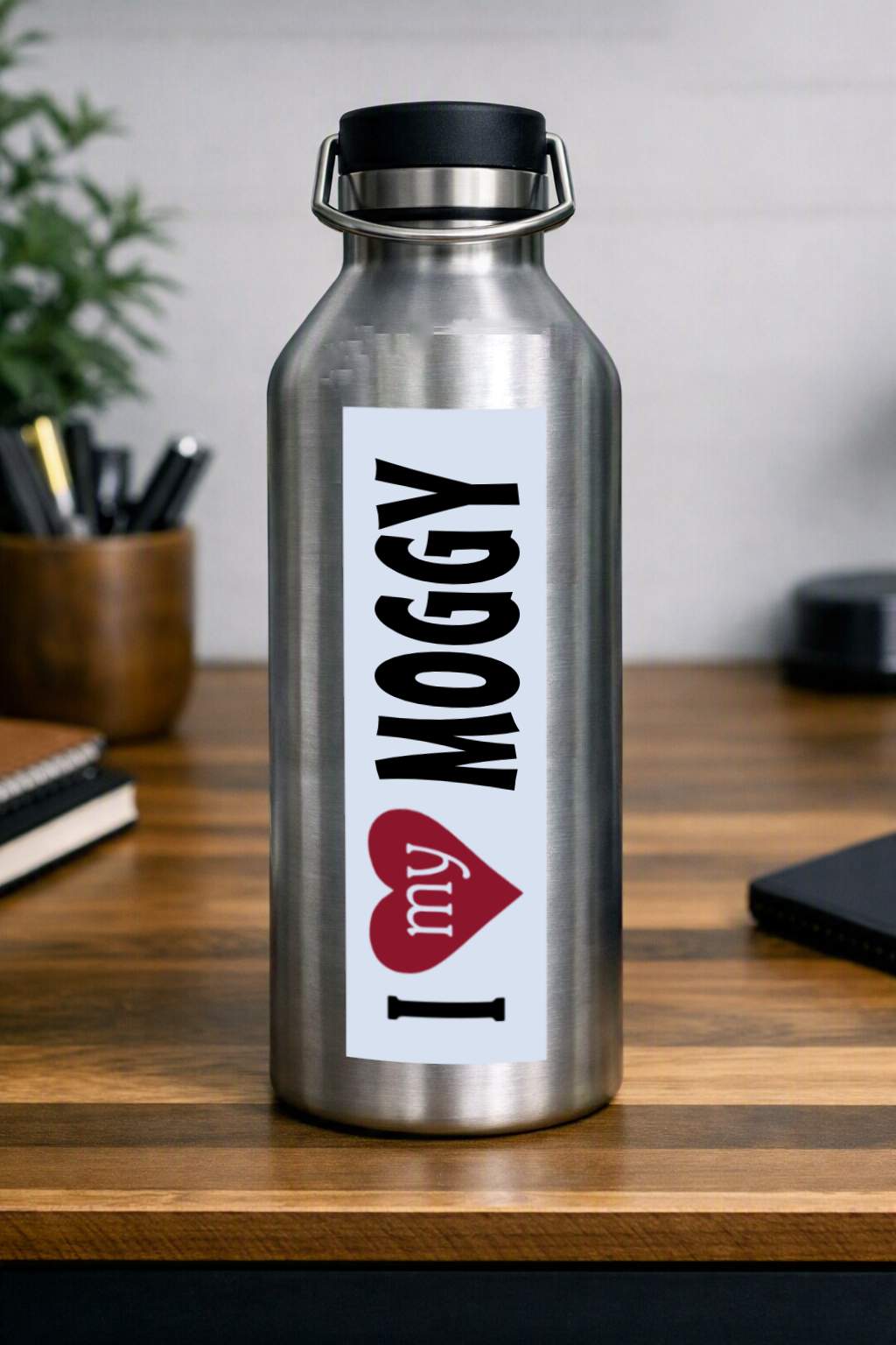 MOGGY Cat Sticker – Waterproof Vinyl Bumper & Bottle Decal - Image 4